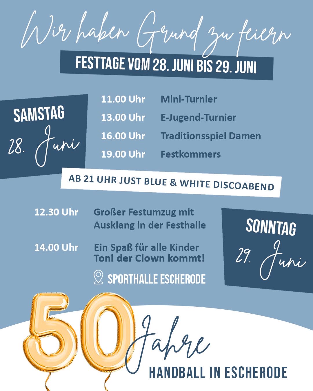 50 Jahre TSV Escherode-Handball